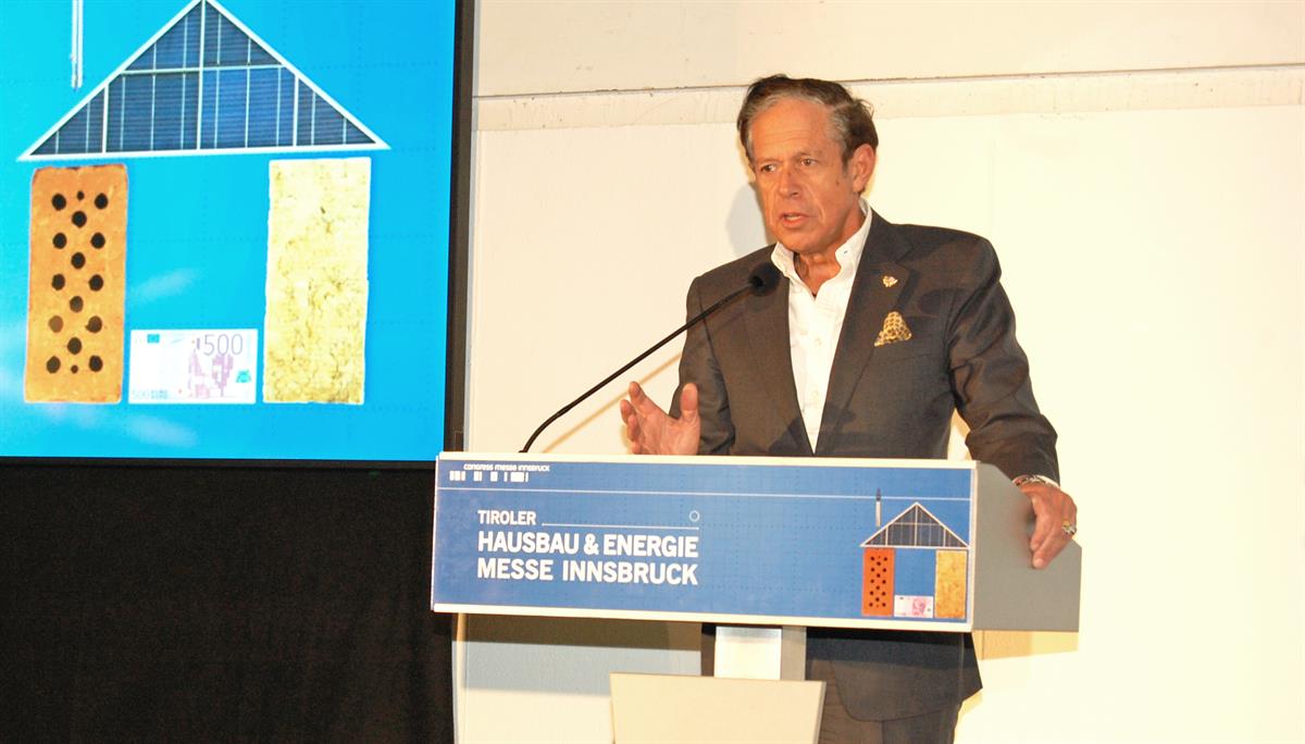 Jürgen Bodenseer eröffnet Hausbau- & Energiemesse