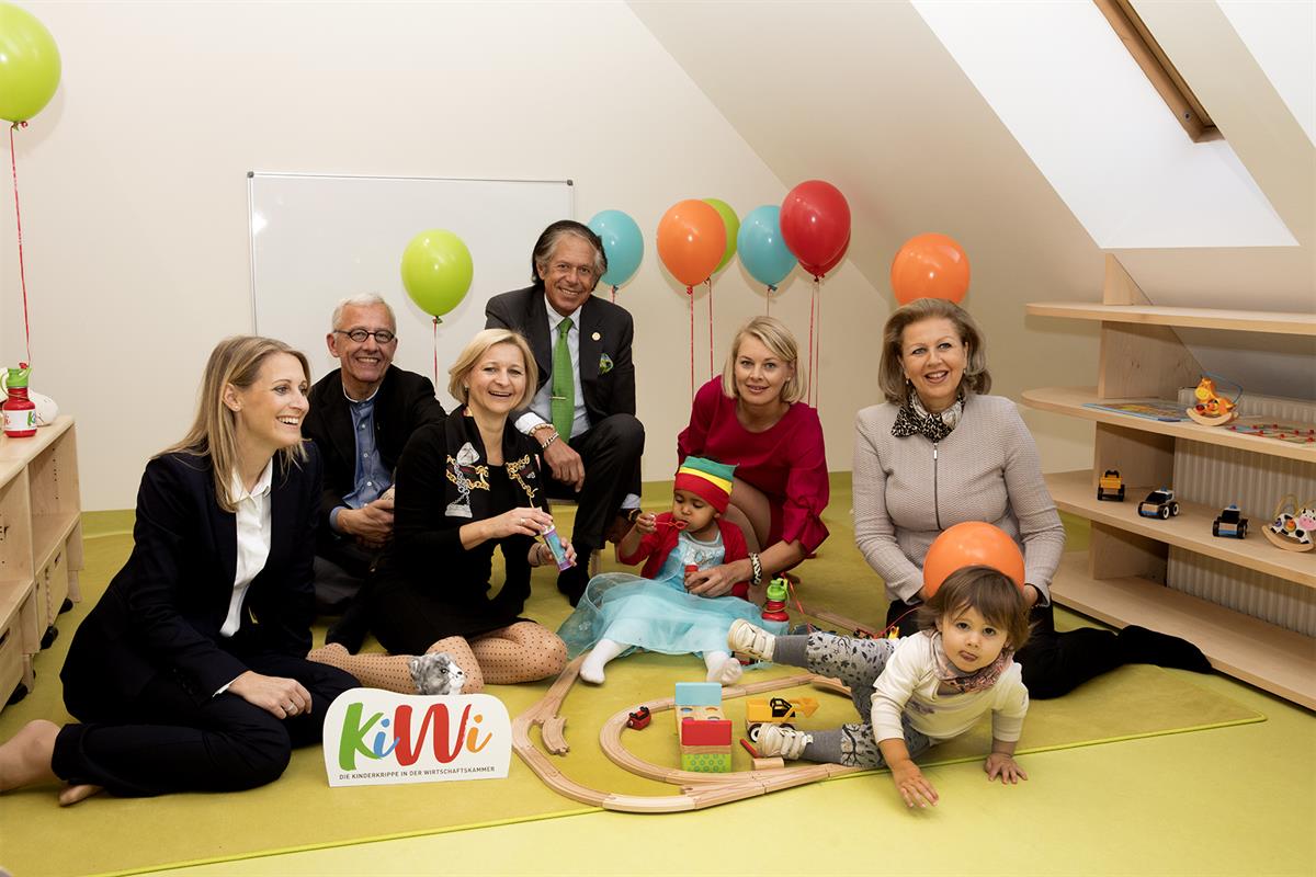 Eröffnung der Kinderkrippe KiWi in der Tiroler Wirtschaftskammer