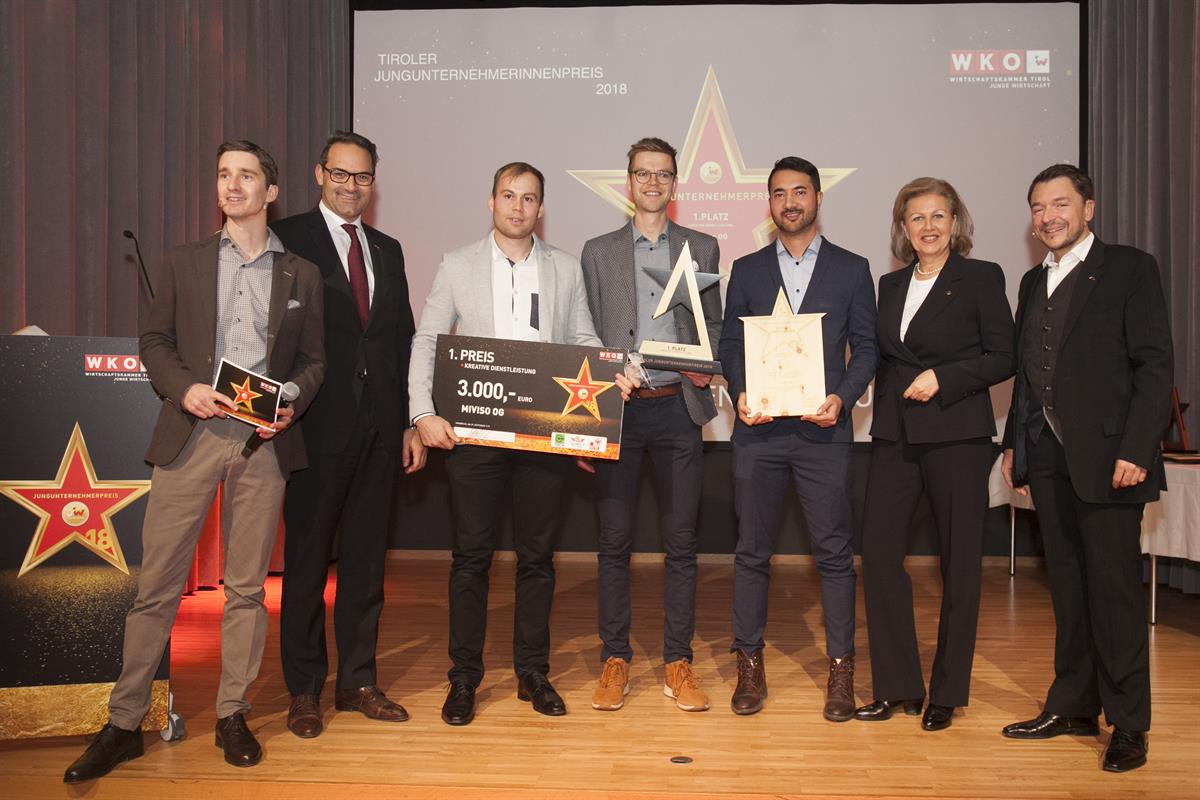 Tiroler Jungunternehmerpreis Sieger Kategorie Kreative Dienstleistung