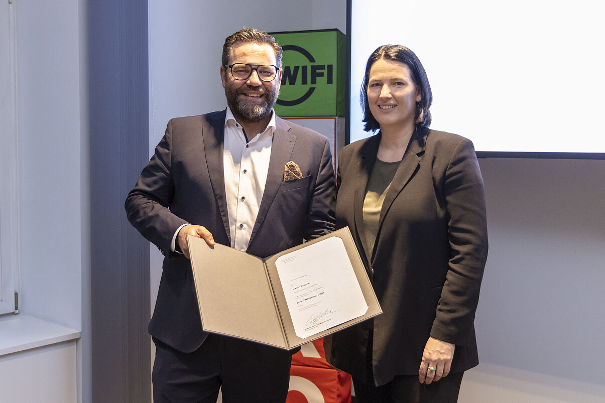 Markus Rauscher KommR Verleihung