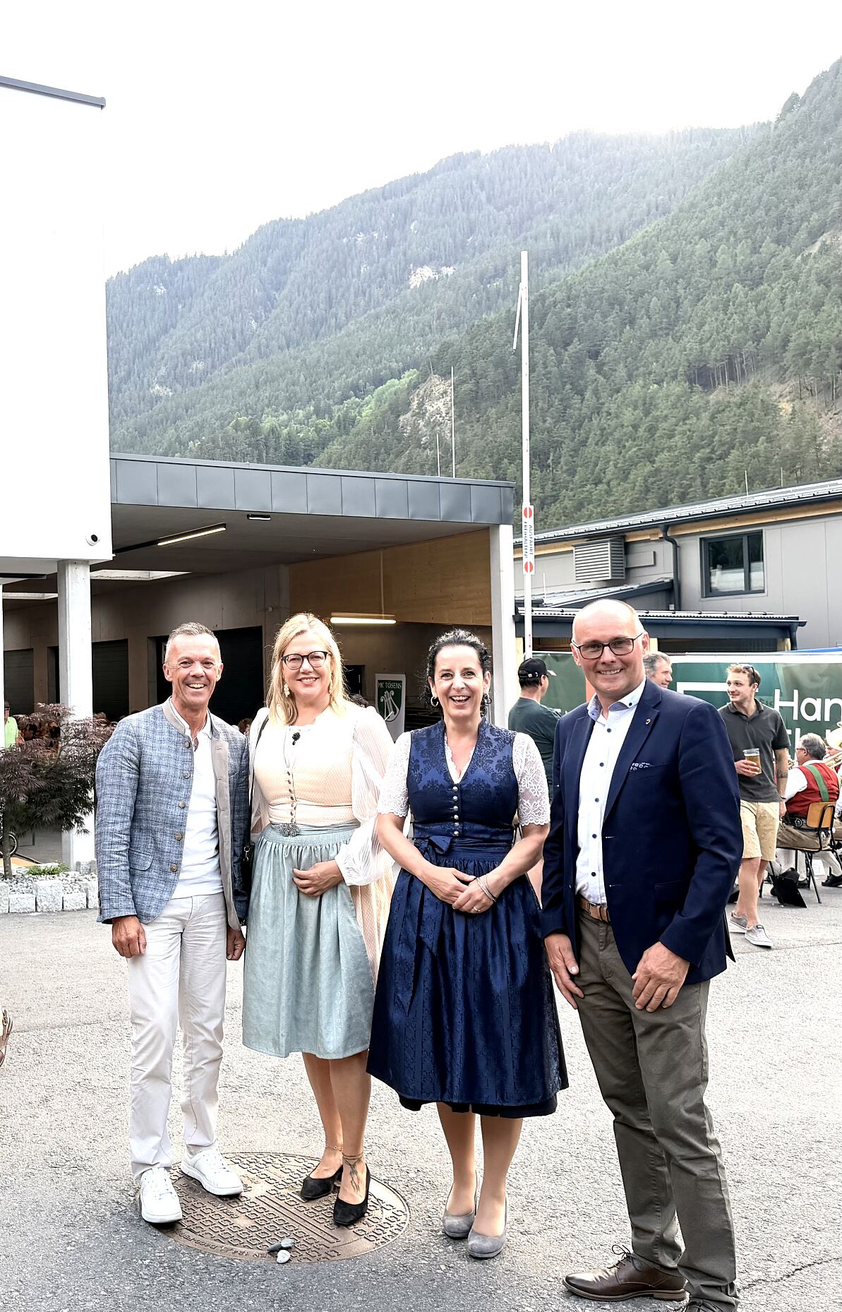 Eröffnung Gewerbegebiet Tösens