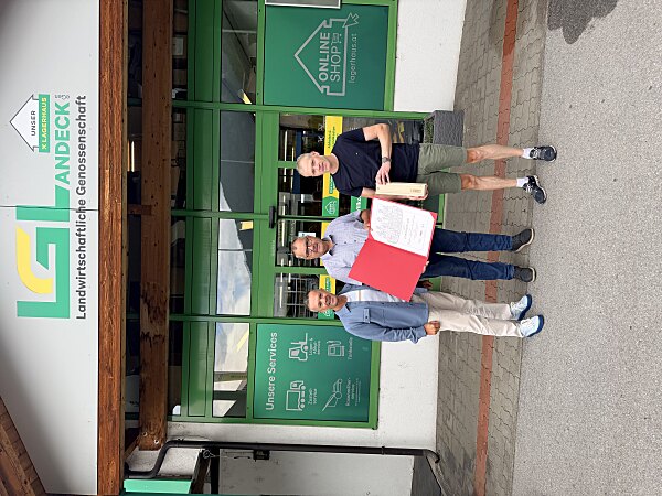 250708 50 J Lagerhaus, Ing. Johannes Larcher, Tobias Gruber