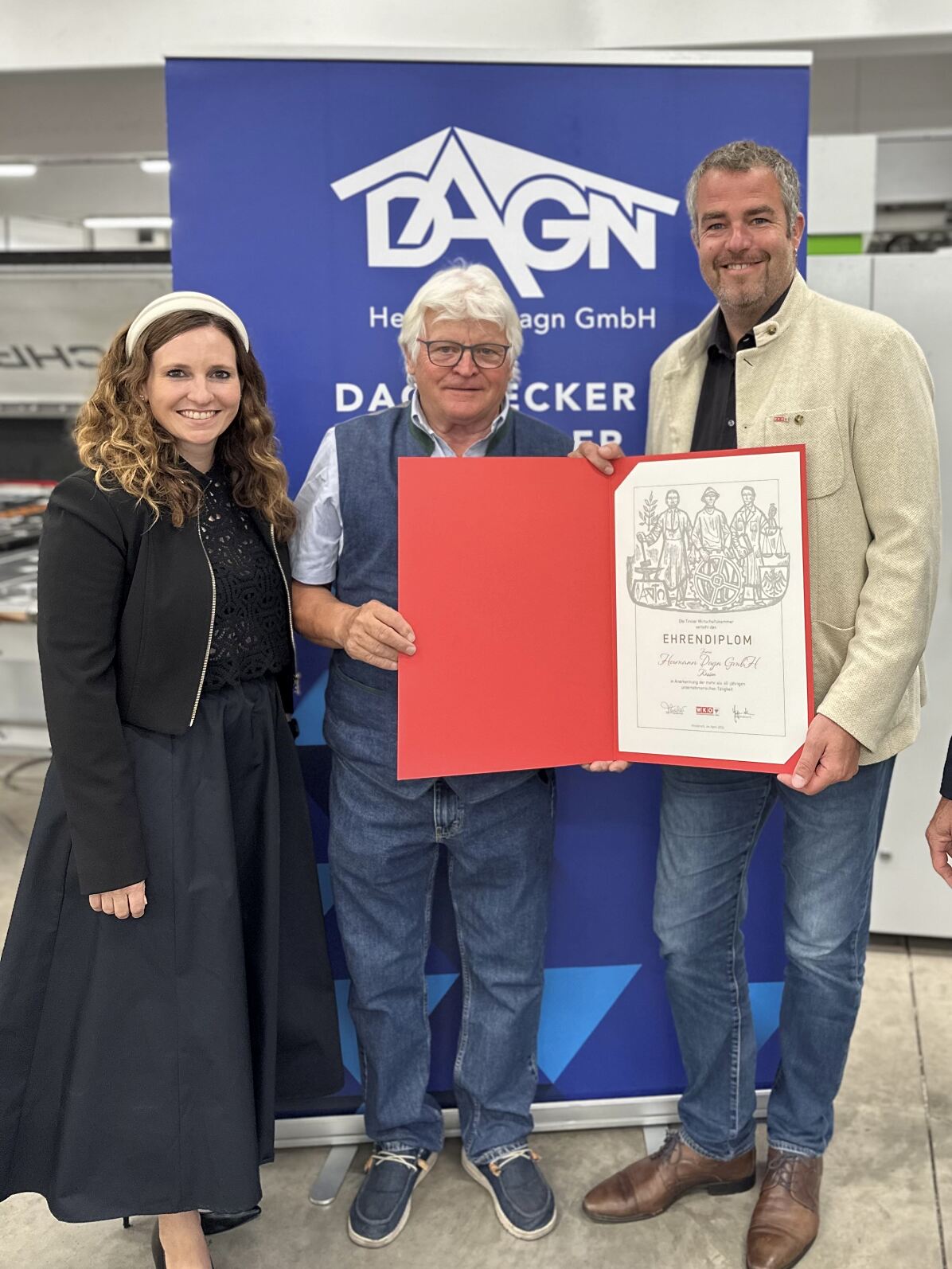 Ehrung für Hermann Dagn