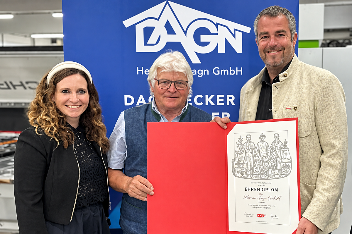 Ehrung für Hermann Dagn