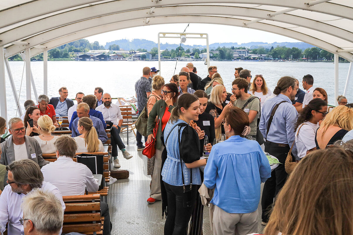 Business Speed Dating auf dem Chiemsee 2024