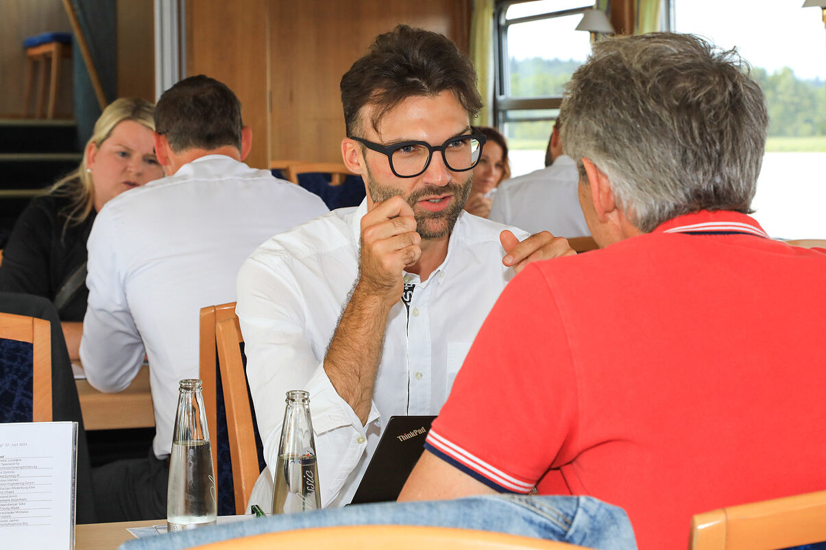 Business Speed Dating auf dem Chiemsee 2024