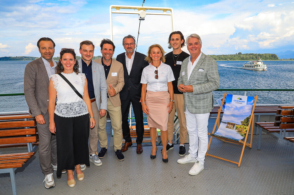 Business Speed Dating auf dem Chiemsee 2024