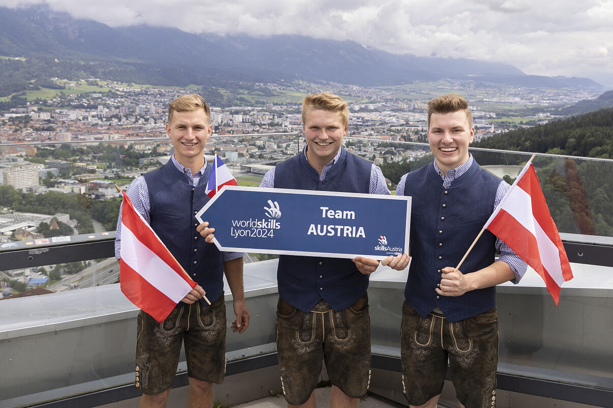 WorldSkills 2024: Team Tirol stellt sich vor