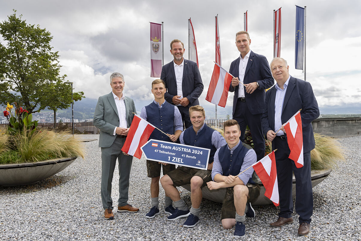 WorldSkills 2024: Team Tirol stellt sich vor