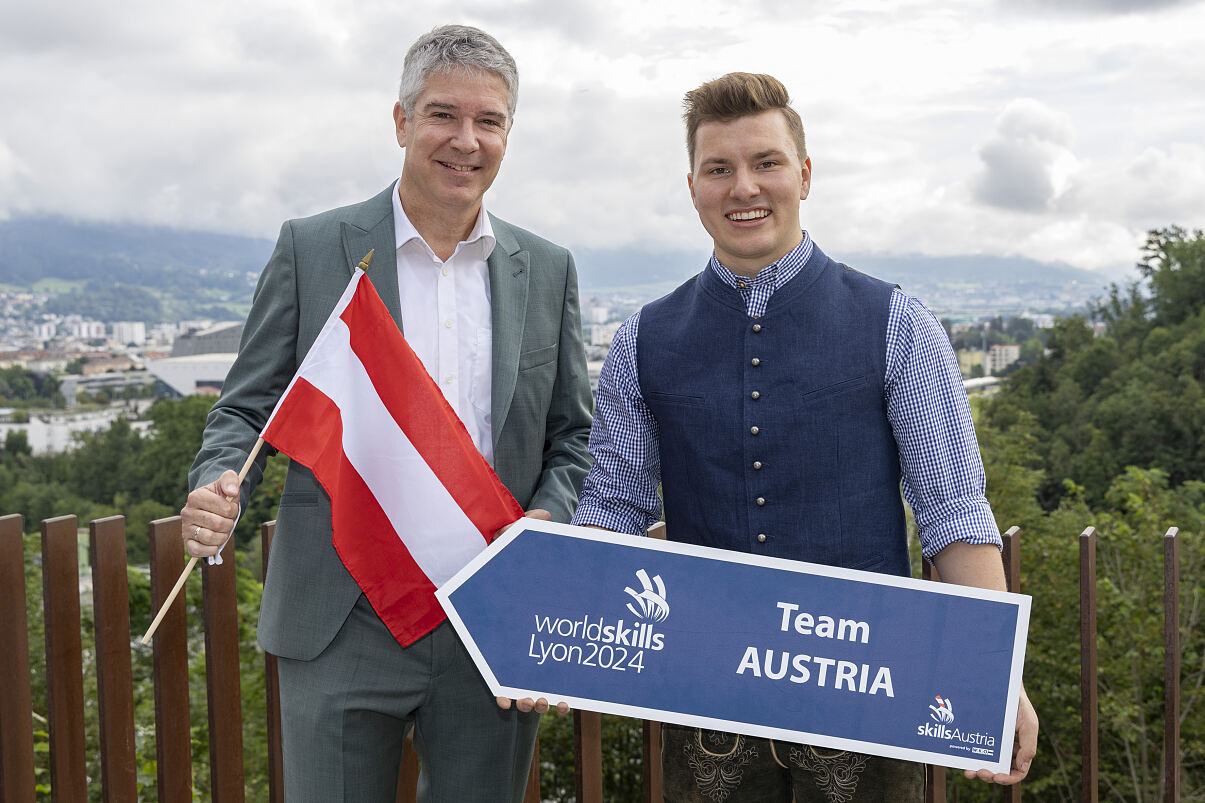 WorldSkills 2024: Team Tirol stellt sich vor