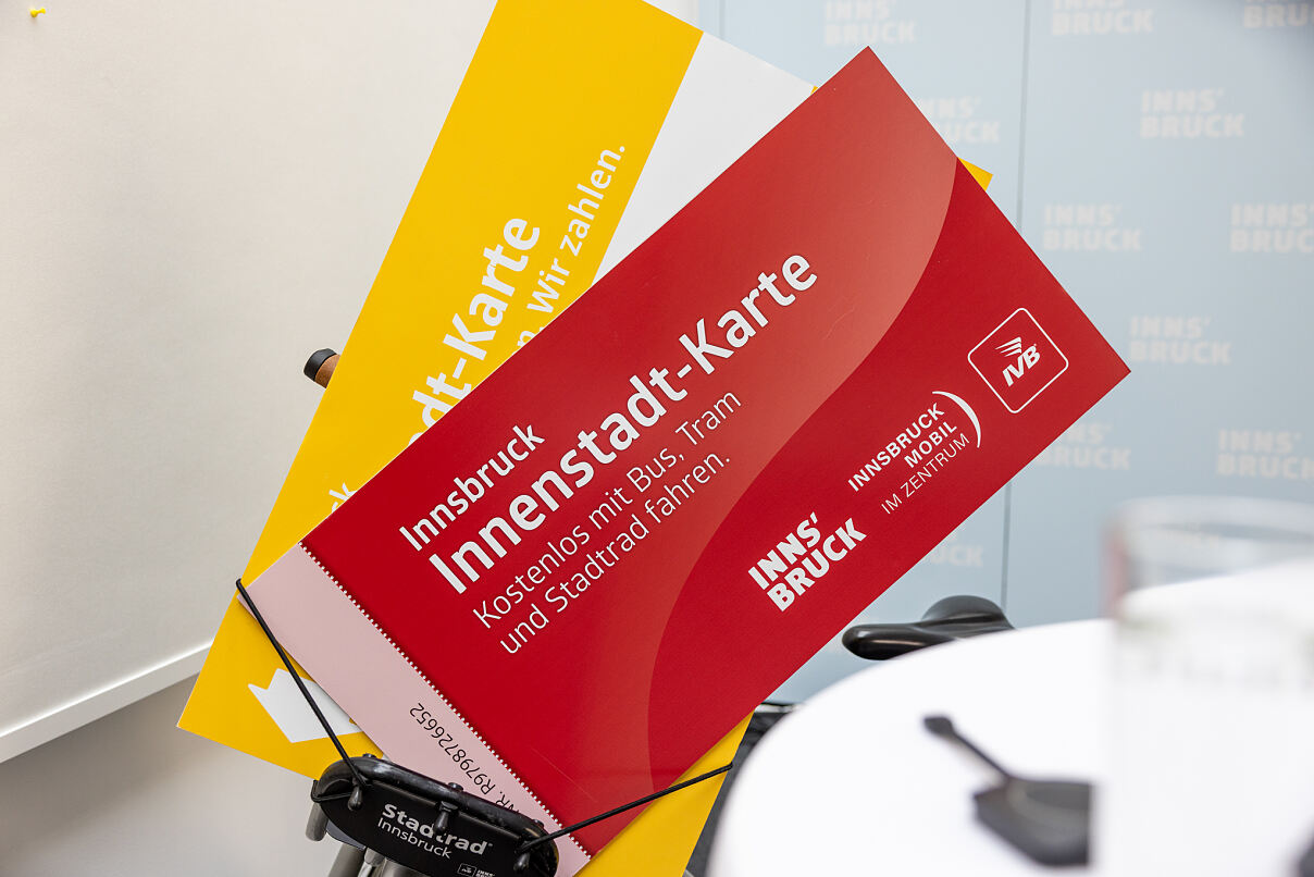 WK Innsbruck-Stadt unterstützt neue Innenstadtkarte