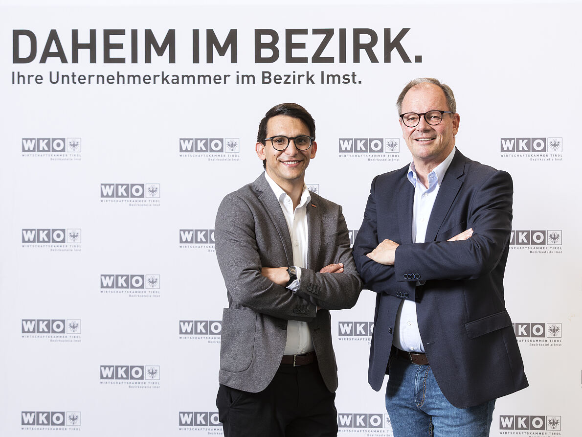 Josef Huber als WK-Bezirksobmann im Bezirk Imst bestätigt