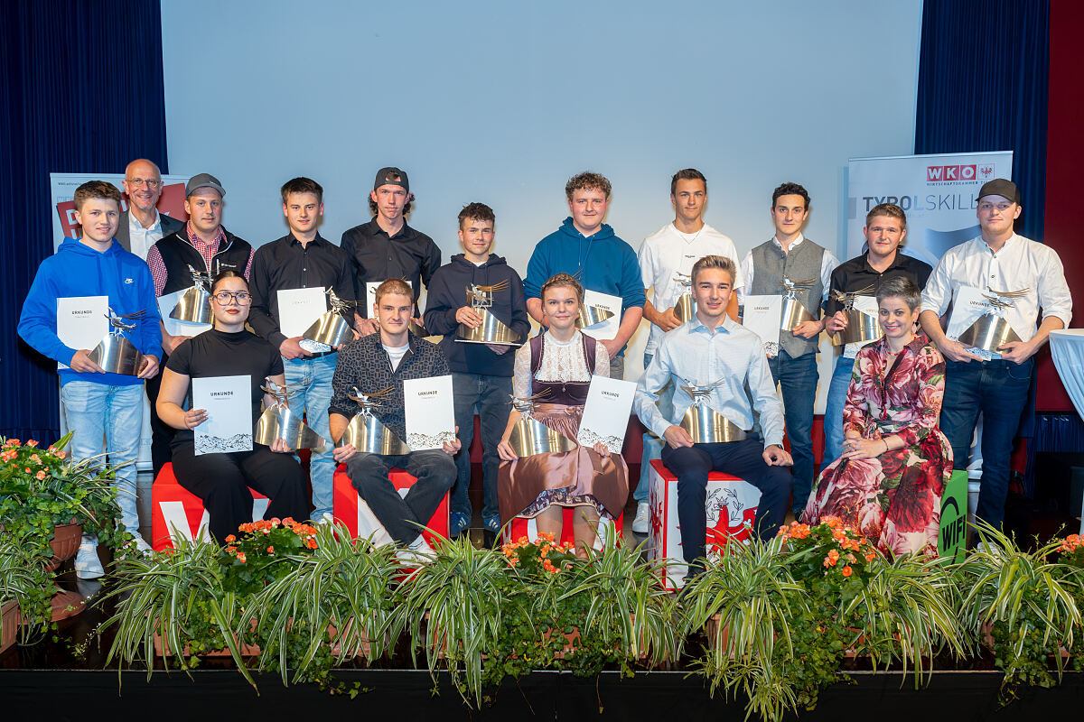 Gruppenfoto mit allen Landessiegern